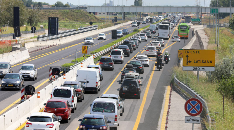 Previsioni di traffico sulle autostrade regionali per i ponti di primavera