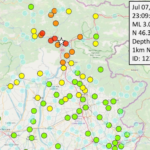 Terremoto di magnitudo 3.9 nella notte con epicentro vicino a Verzegnis