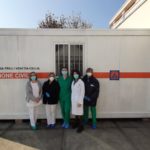 La Protezione Civile del FVG recupera ed attrezza un container per eseguire tamponi coronavirus