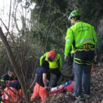 Ragazzino precipita dal forte di Osoppo, soccorso dai tecnici del Cnsas avvertiti da un amico