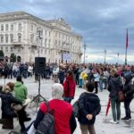 Oltre un migliaio in Piazza Unità a Trieste per il "No Paura Day".