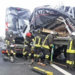 Incidente tra furgone e bisarca in autostrada A4 tra San Stino di Livenza e il Nodo di Portogruaro