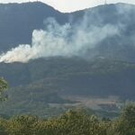 Incendio boschivo a Caneva spento in tempi da record