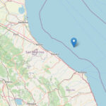 Scossa di terremoto di magnitudo ML 5.7 in Adriatico, avvertita distintamente in FVG