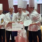 L’allievo del Civiform di Cividale Cristian Derosa sul podio dei Campionati della Cucina 2023