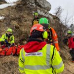 Si infortuna mentre cerca radicchio di montagna, soccorso un uomo sul Col Gentile