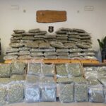 La Guardia di Finanza di Tarvisio intercetta furgone con 195 chili di marijuana, sequestrata