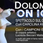 "Dolomia On Ice" con Carolina Kostner ed altre star al palaghiaccio di Claut sabato 17 febbraio