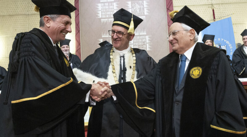 Laurea honoris causa ai presidenti Sergio Mattarella e Borut Pahor: i discorsi