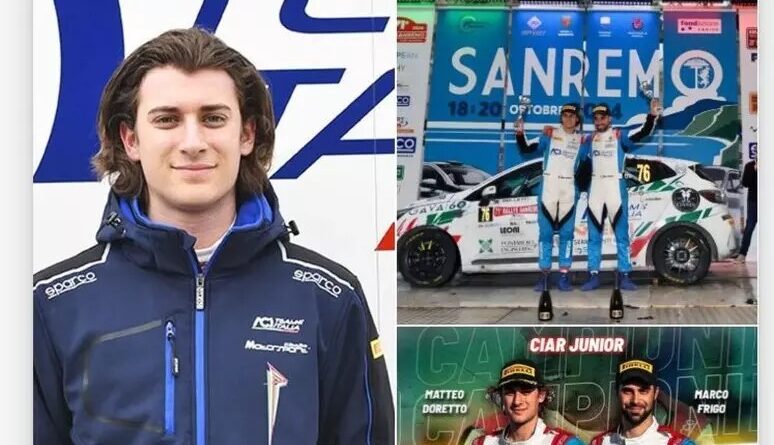 Tragedia Rally Polonia: muore Doretto, pordenonese, campione italiano jr