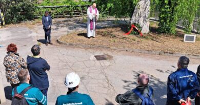 Cerimonia del 25 Aprile all’ex Ferriera di Servola: ricordati i caduti per la Liberazione